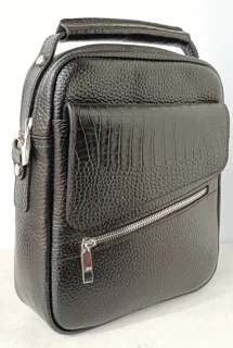 , کیف رو دوشی چرم طبیعی گاوی اصل مدل R2